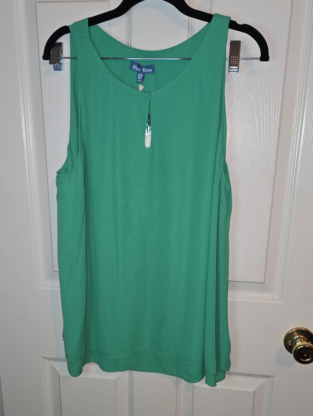 New Look Mint Green Sleeveless Keyhole Camisole
